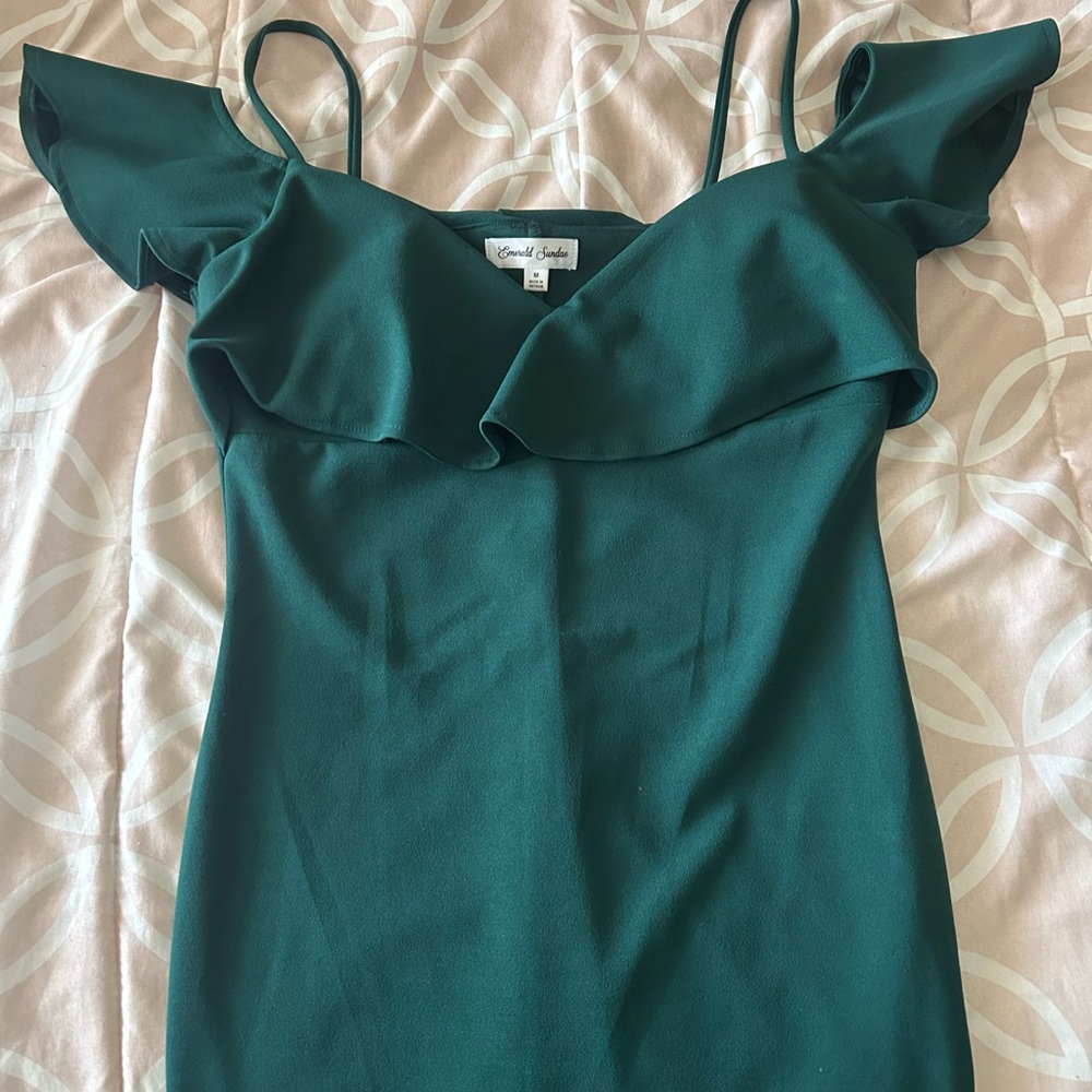 Emerald Green Dress